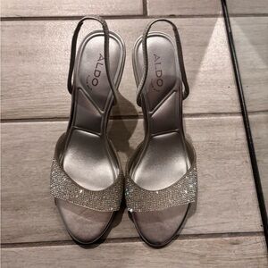 Aldo Women's Sandals in Shimmering Silver